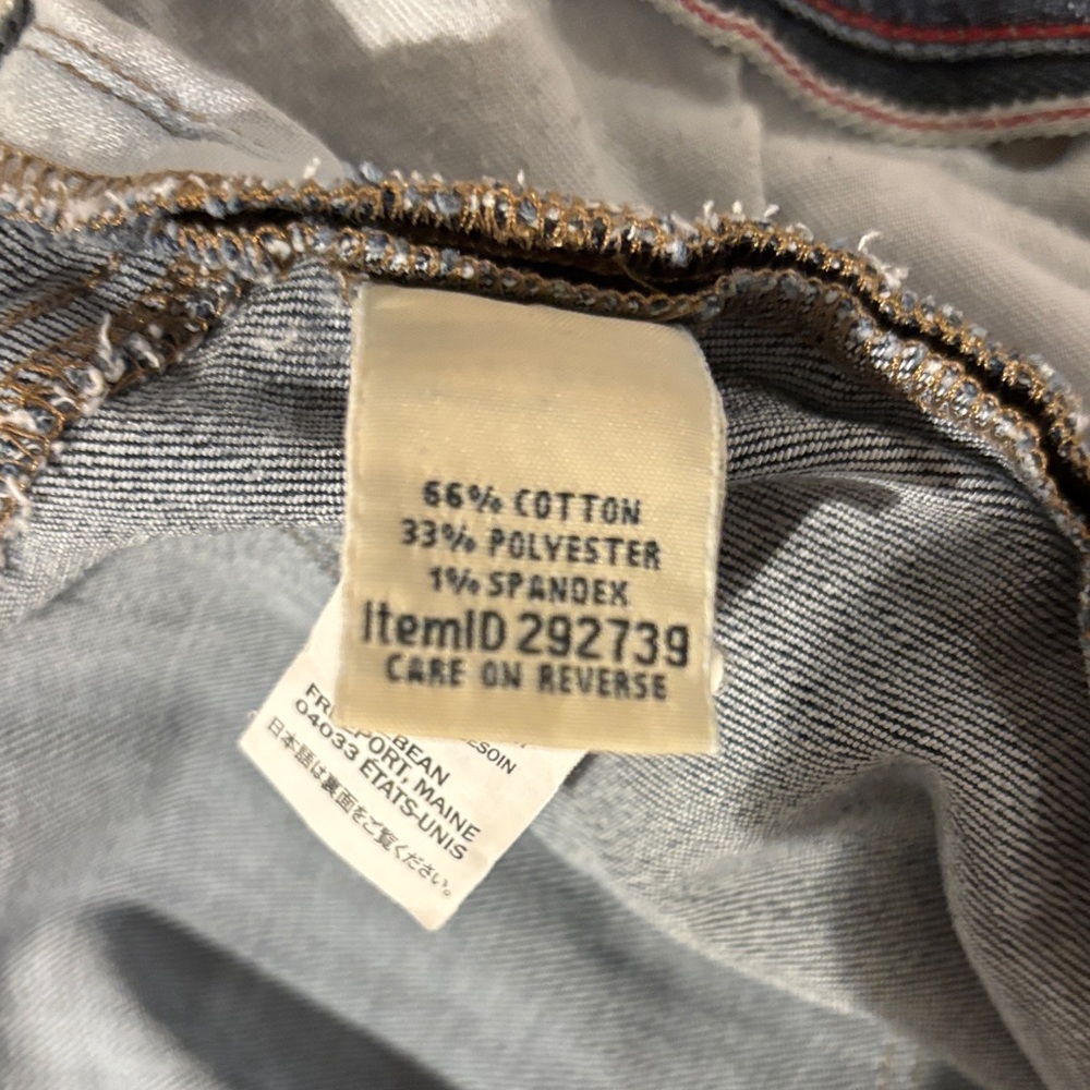 L.L. Bean Dark Blue Women's Jeans - Picture 3 of 7
